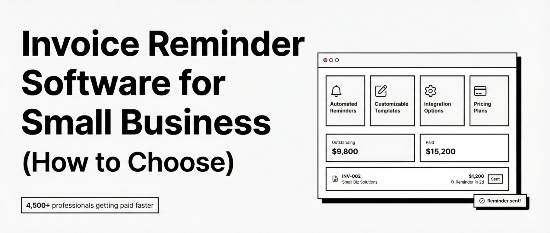 Invoice Reminder Software for Small Business (How to Choose)