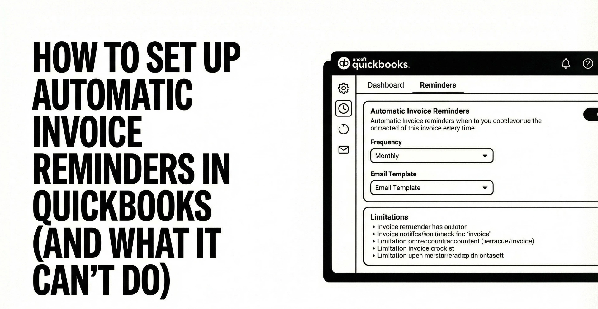 How to set up automatic invoice reminders in QuickBooks (and what it can’t do)
