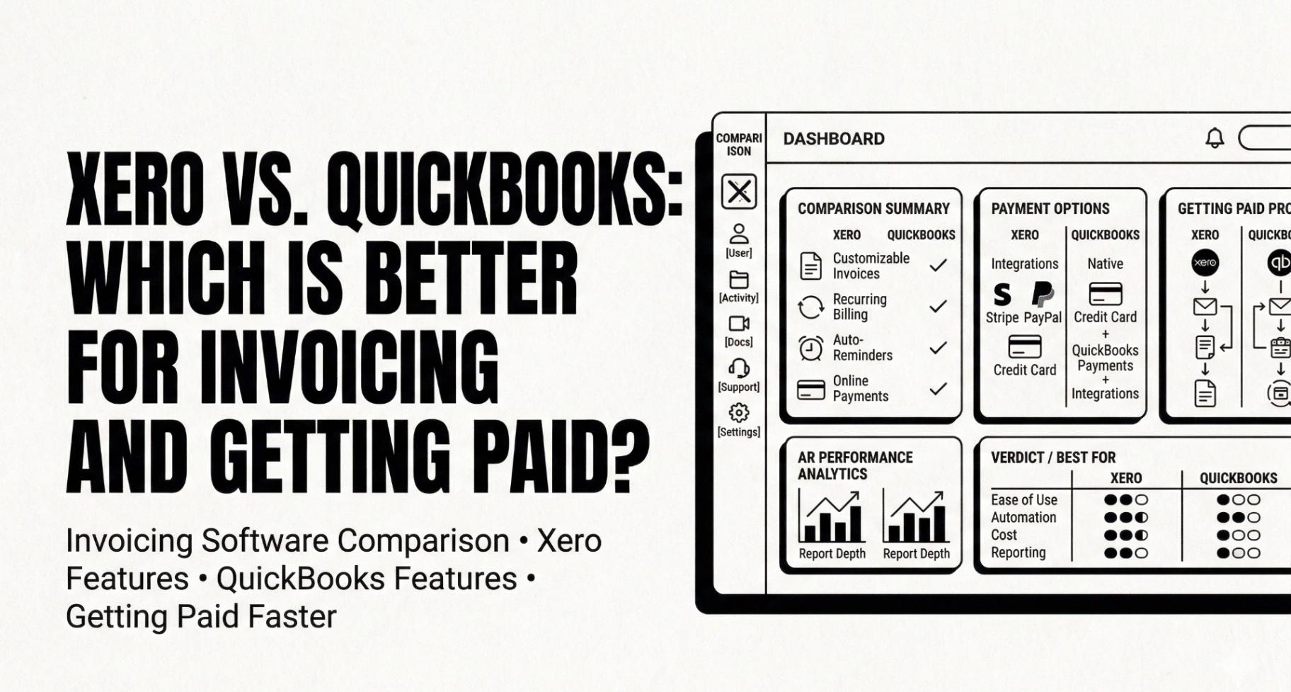 Xero vs. QuickBooks: Which Is Better for Invoicing and Getting Paid?