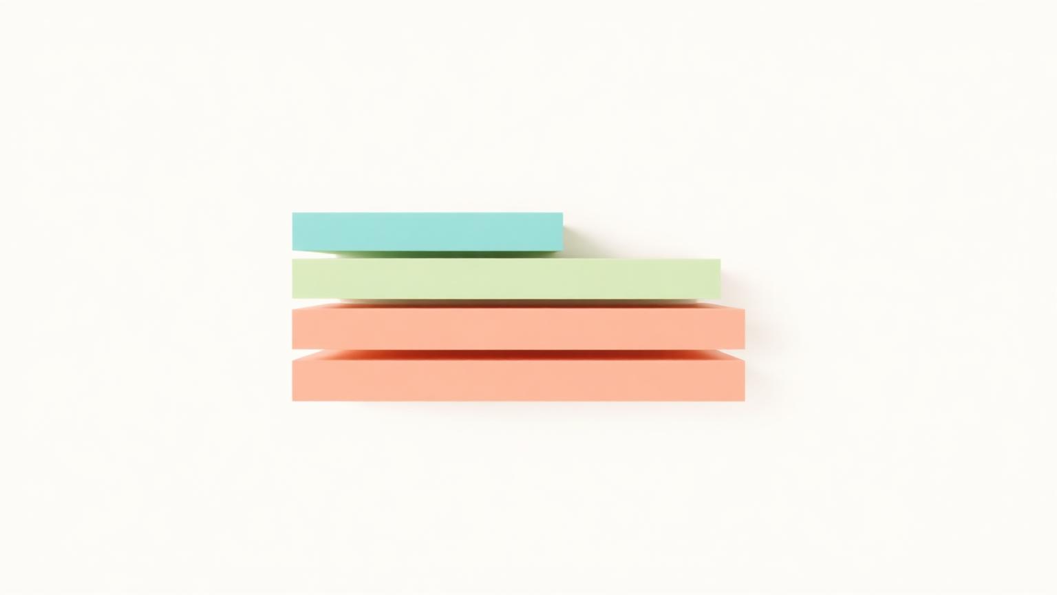 Abstract illustration of stacked colored bars representing DSO benchmark ranges across industries